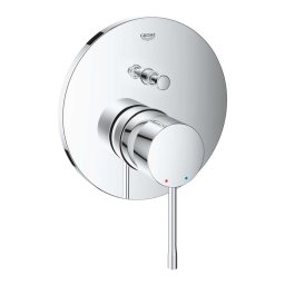 Grohe Essence - Bateria podtynkowa do obsługi dwóch wyjść wody, chrom 24058001