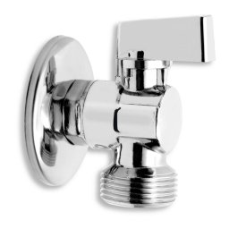 Novaservis - Zawór narożny do pralki z zaworem zwrotnym 1/2"x3/4", chrom CF3027