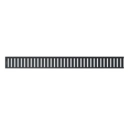 Alca - Ruszt do odpływu liniowego 95 cm, czarny mat PURE-950BLACK