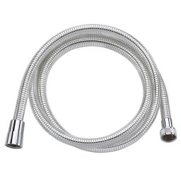 Aqualine Laser - Wąż prysznicowy o długości 150 cm, chrom/biały 11150