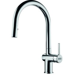 Franke Active - Bateria zlewozmywakowa z wyciąganą wylewką, chrom 115.0653.401