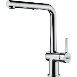 Franke Active New - Bateria zlewozmywakowa FN 6560.031, uchylna pod oknem, z wyciąganym prysznicem, chrom 115.0653.391