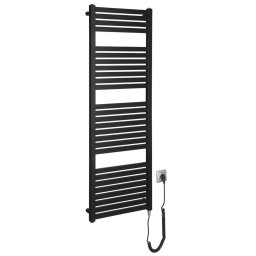 Aqualine Ogrzewanie - Element grzejny Tondi-E 45x133 cm, 500 W, czarny mat DE476T