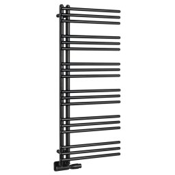 Aqualine Poseidon - Element grzejny 114x45 cm, 379 W, czarny PS411B
