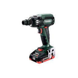 Metabo Narzędzia - AKU klucz udarowy 18 V, 2 akumulatory 4,0 Ah LiHD, ładowarka 602205800