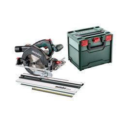 Metabo Narzędzia - AKU piła tarczowa 18V 165 mm, z szyną prowadzącą do kapówek, bez akumulatora i ładowarki 691195000