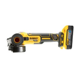 DeWALT - 18V AKU szlifierka kątowa 125 mm, 2x akumulator 5,0 Ah POWERSTACK, ładowarka DCG405H2T