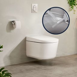 Grohe Sensia - Bidet elektroniczny z ceramiką, Rimless, Triple Vortex, HyperClean, biel alpejska 36507SH0