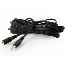 Gembird Przedłużacz Minijack M/F 5M Gold Stereo