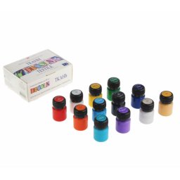 Zestaw farb do tkanin 12x20ml Decola