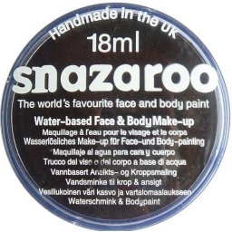 SNAZAROO farba do twarzy Czarna 18ml