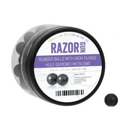 Kule gumowo metalowe .43 100 szt. do Umarex TPM1 M&P9c PPQ RazorGun
