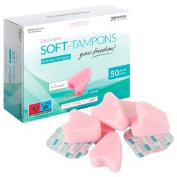 JoyDivision Soft-Tampons - miękkie tampony bez sznureczka (50 szt.)