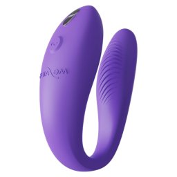We-Vibe Sync Go - smart akumulatorowy wibrator dla par (fioletowy)