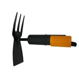 Motyczka z widełkami Fiskars QuikFit 1000735 – głowica do pielenia i spulchniania gleby