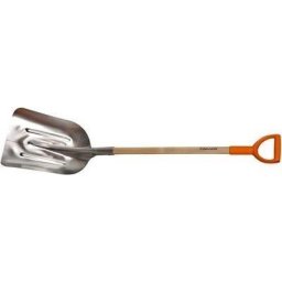 Szufla do śniegu i ziarna aluminiowa Fiskars 1001637 – łopata do odśnieżania
