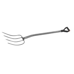 Widły do kompostu FISKARS Ergonomic 1070711 – widły ogrodowe do kompostu, siana i liści