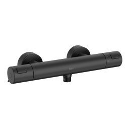 Roca T-500 bateria prysznicowa termostatyczna czarny mat A5A2E18NB0