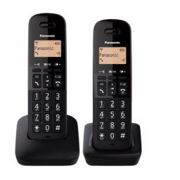 Panasonic Telefon KX-TGB612 Dect Duo czarny