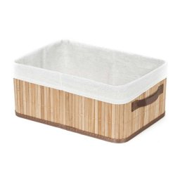 Compactor Organizery kosmetyczne - Kosz do przechowywania, 15x35x25 cm, bambus RAN5215