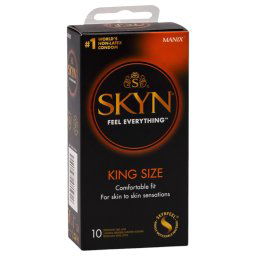 Manix SKYN - XXL bezlateksowe prezerwatywy (10 szt.)