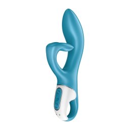 Satisfyer Embrace Me - akumulatorowy wibrator z ramieniem do łechtaczki (turkusowy)