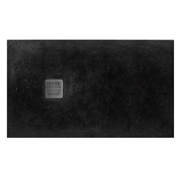 Roca Terran 120x80cm brodzik prostokątny konglomeratowy Czarny AP1014B032001400