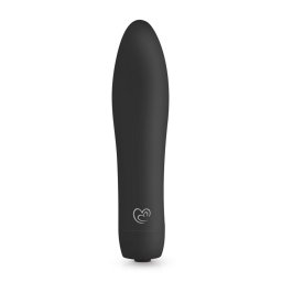 Easytoys Velvet Vibe - czarny wibracyjny pręt z akumulatorem