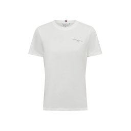 Tommy Hilfiger T-shirt damski Kobiety Bawełna niebieski, S