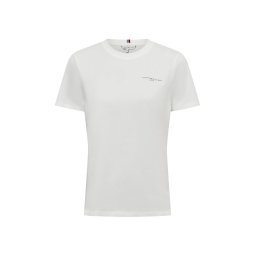 Tommy Hilfiger T-shirt damski Kobiety Bawełna niebieski, XL