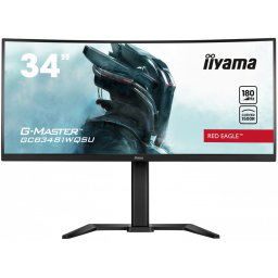 IIYAMA Monitor 34 cale GCB3481WQSU-B1 VA, UWQHD, 180HZ, 0.3ms, 500cd