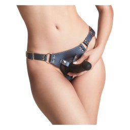 Strap-on-me - majtki do dilda na paski - XS-XXL (niebieski)