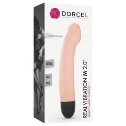 Dorcel Real Vibration M 2.0 - wibrator akumulatorowy (naturalny)