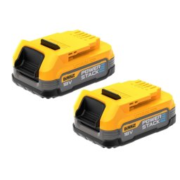 DeWALT Akcesoria - 2x akumulator 18V POWERSTACK 1,7Ah DCBP034E2