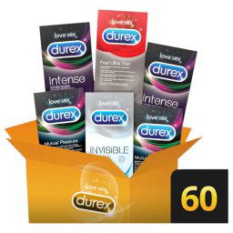 Durex Premium - zestaw kondomów dla dodatkowej przyjemności (6x10szt)