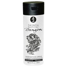 Shunga Dragon Sensitive - delikatny żel intymny dla mężczyzn (60ml)