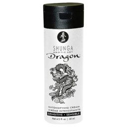 Shunga Dragon Sensitive - delikatny żel intymny dla mężczyzn (60ml)