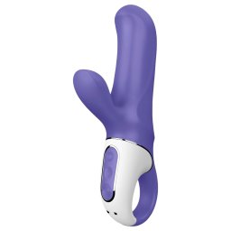 Satisfyer Magic Bunny - wodoodporny wibrator z wypustką na łechtaczkę (fioletowy)