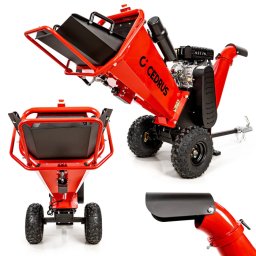 Cedrus RB02 PRO Rozdrabniacz Spalinowy Rębak do Gałęzi 12 cm Loncin 7 KM