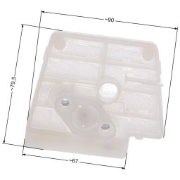 Filtr powietrza Stihl 024;026;MS240;260 8R01-79