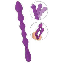 You2Toys - Kuliste, elastyczne dildo analne - (fioletowe)
