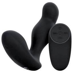 Easytoys Anal Collection - wibrujący korek analny z pilotem - czarny