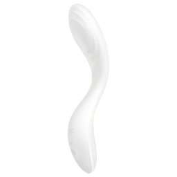 Satisfyer Rrrolling - wibrator do punktu G z ruchomą kulką - biały