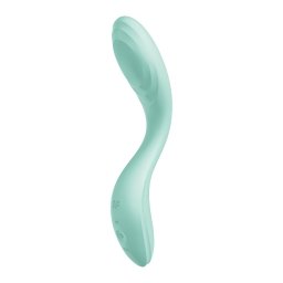 Satisfyer Rrrolling - wibrujący stymulator punktu G z ruchomymi kulkami (mięta)