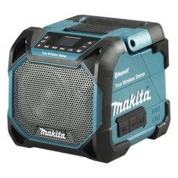 Makita - Głośnik bezprzewodowy Bluetooth, zasilanie elektryczne i akumulatorowe DMR203