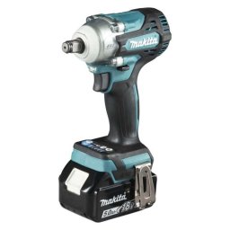 Makita - Akumulatorowy klucz udarowy 18V, 2x akumulator 5,0 Ah, ładowarka DTW300RTJ