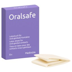 Oralsafe - chusteczki do seksu oralnego - 8 sztuk