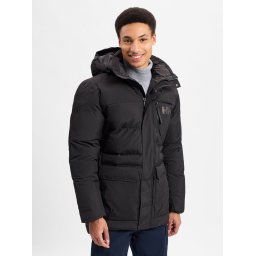 Helly Hansen Męska kurtka pikowana - Tromsoe Mężczyźni Sztuczne włókno czarny jednolity, M