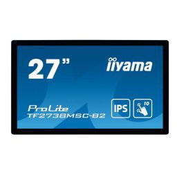 IIYAMA Monitor wielkoformatowy 27 cali TF2738MSC-B2 IPS,FHD,DVI,DP,HDMI,2x3W,poj.10p,IP1X