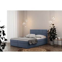 BALI Łóżko kontynentalne 200x200 z pojemnikiem